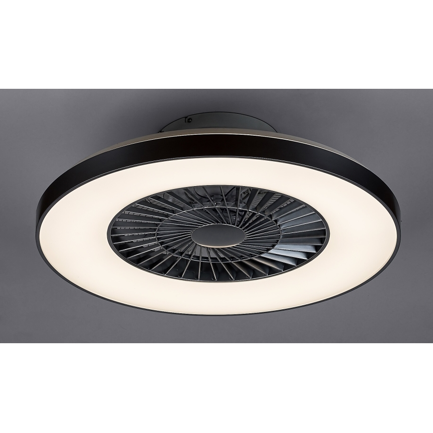 Rabalux - LED Димируема лампа с вентилатор за таван LED/40W/230V 3000-6500K + дистанционно управление