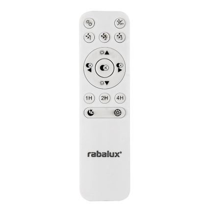 Rabalux - LED Димируема лампа с вентилатор за таван LED/40W/230V 3000-6500K + дистанционно управление