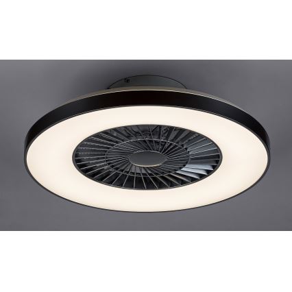 Rabalux - LED Димируема лампа с вентилатор за таван LED/40W/230V 3000-6500K + дистанционно управление