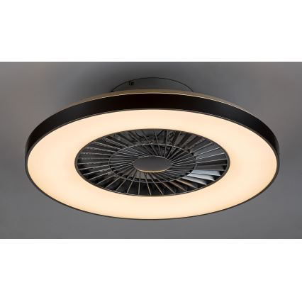Rabalux - LED Димируема лампа с вентилатор за таван LED/40W/230V 3000-6500K + дистанционно управление