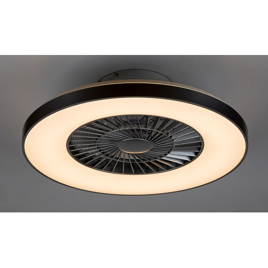 Rabalux - LED Димируема лампа с вентилатор за таван LED/40W/230V 3000-6500K + дистанционно управление