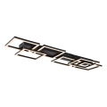 Rabalux - LED димируемо таванно осветително тяло LED/40W/230V 3000-6500K 33x100 cm черно + дистанционно управление