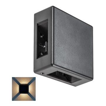 Rabalux  - LED Екстериорен аплик LED/6W/230V IP54 черен