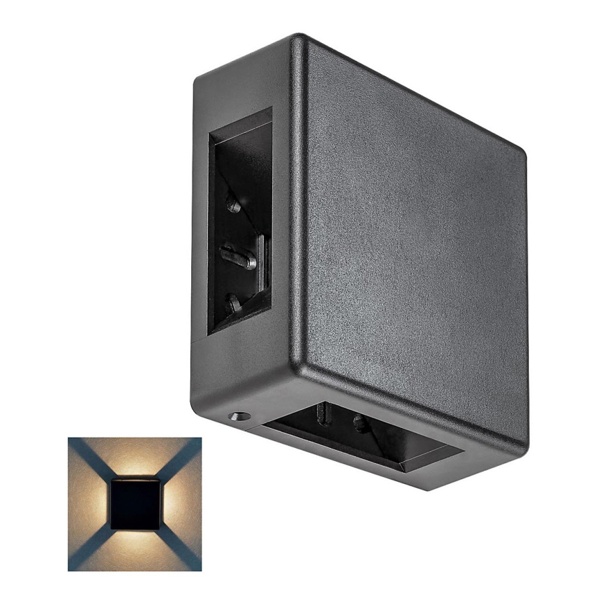 Rabalux  - LED Екстериорен аплик LED/6W/230V IP54 черен