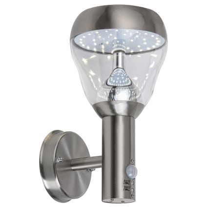 Rabalux - LED Екстериорен аплик със сензор LED/8,5W/230V IP44