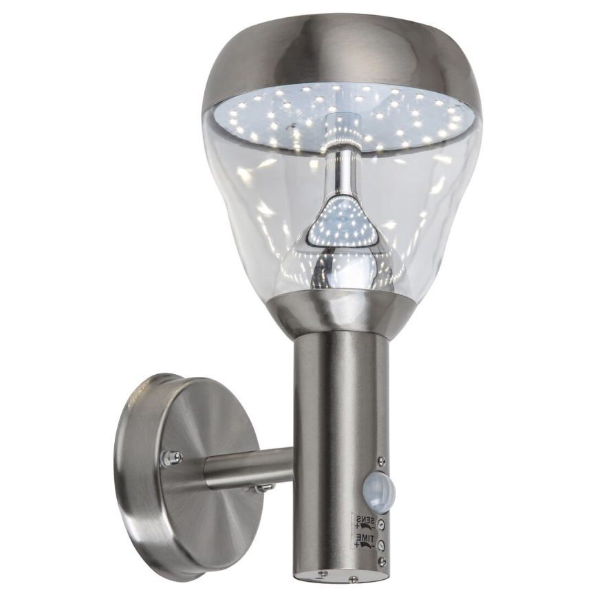 Rabalux - LED Екстериорен аплик със сензор LED/8,5W/230V IP44