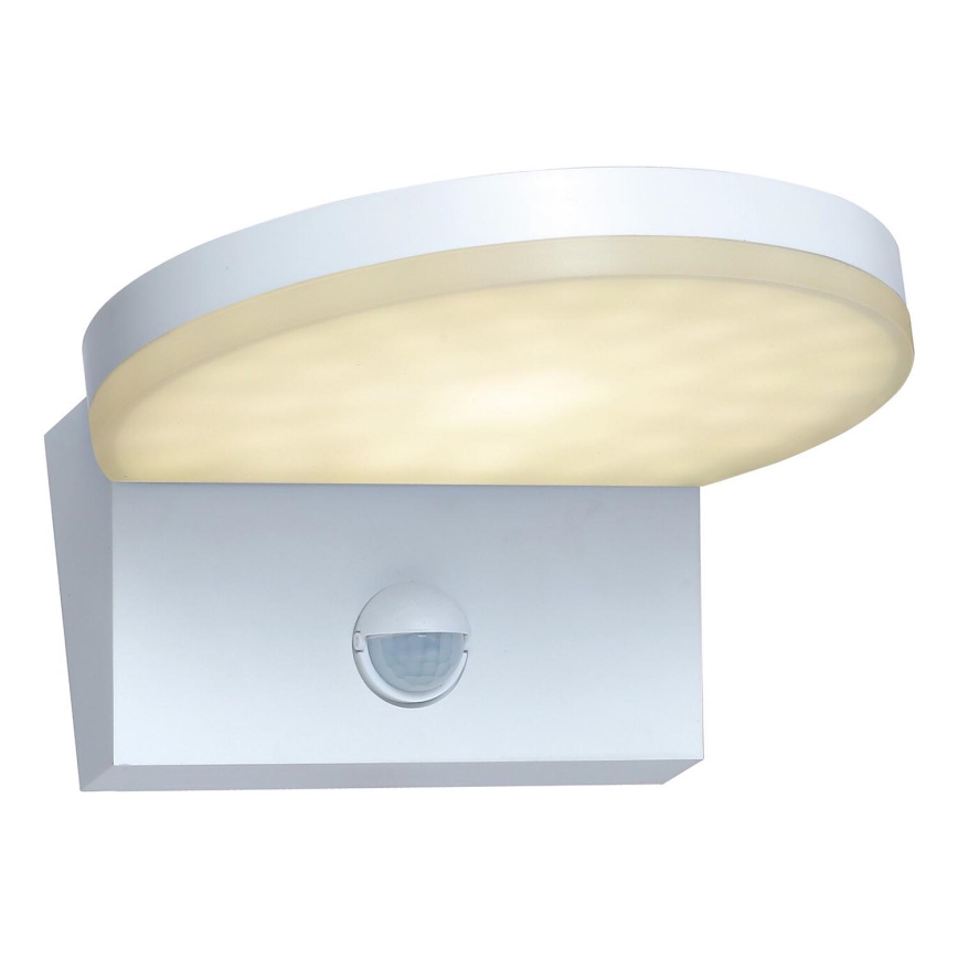 Rabalux - LED Екстериорен аплик със сензор LED/9W/230V 2700/4000/6500K IP54 бял