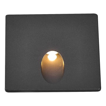 Rabalux - LED Екстериорна лампа за стълбище LED/3W/230V IP54 3000K черен