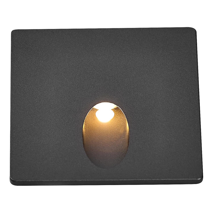 Rabalux - LED Екстериорна лампа за стълбище LED/3W/230V IP54 3000K черен