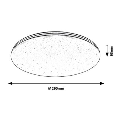 Rabalux - LED Лампа за баня LED/20W/230V IP44