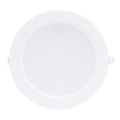 Rabalux - LED Лампа за окачен таван LED/18W/230V 3000K Ø 22 см бял