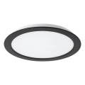 Rabalux - LED Лампа за окачен таван LED/18W/230V Ø 22 см черен