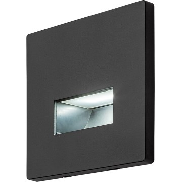 Rabalux - LED осветително тяло за стълбище LED/1W/230V 3000/4500/6500K черно