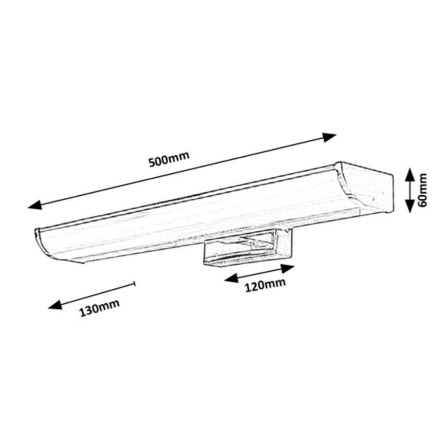 Rabalux - LED Осветление за баня за огледало LED/7,5W/230V IP44