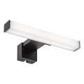 Rabalux - LED осветление за огледало за баня LED/4W/230V IP44 20 cm черно