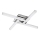 Rabalux - LED Плафон за баня 4xLED/6W IP44 61x61 см