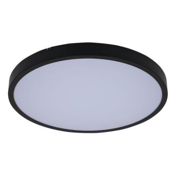 Rabalux - LED Плафон за баня LED/12W/230V 3000/4000/6000K IP44 Ø 25,5 см черен