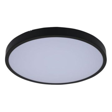 Rabalux - LED Плафон за баня LED/18W/230V 3000/4000/6000K IP44 Ø 30,5 см черен