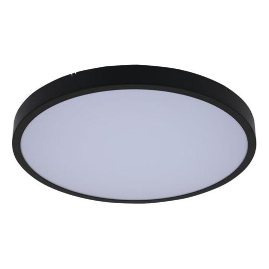Rabalux - LED Плафон за баня LED/18W/230V 3000/4000/6000K IP44 Ø 30,5 см черен