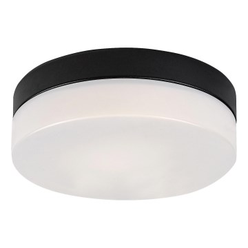 Rabalux - LED Плафон за баня LED/18W/230V IP44 4000K Ø 28 cm черен