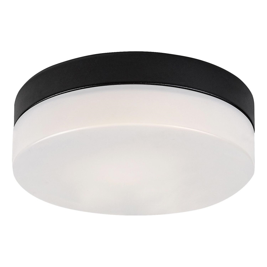 Rabalux - LED Плафон за баня LED/18W/230V IP44 4000K Ø 28 cm черен