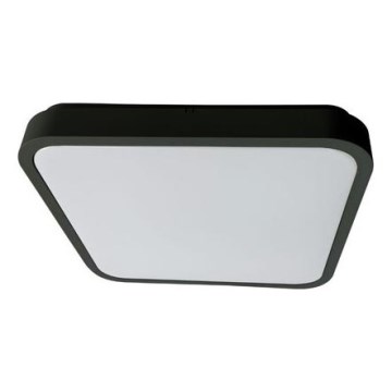Rabalux - LED Плафон за баня LED/24W/230V 3000/4000/6000K IP44 29x29 см черен