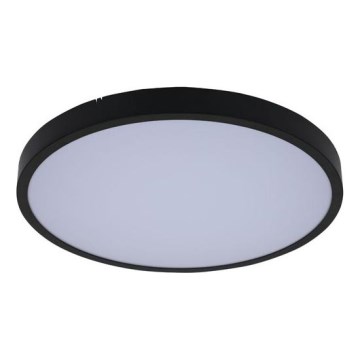 Rabalux - LED Плафон за баня LED/24W/230V 3000/4000/6000K IP44 Ø 35,5 см черен