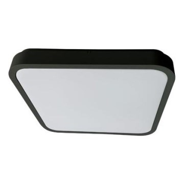 Rabalux - LED Плафон за баня LED/36W/230V 3000/4000/6000K IP44 42x42 см черен