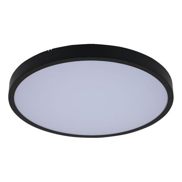 Rabalux - LED Плафон за баня LED/36W/230V 3000/4000/6000K IP44 Ø 42 см черен