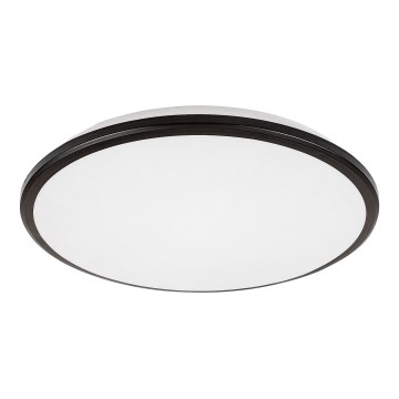 Rabalux - LED Плафониера LED/18W/230V 3000K черен 27 см