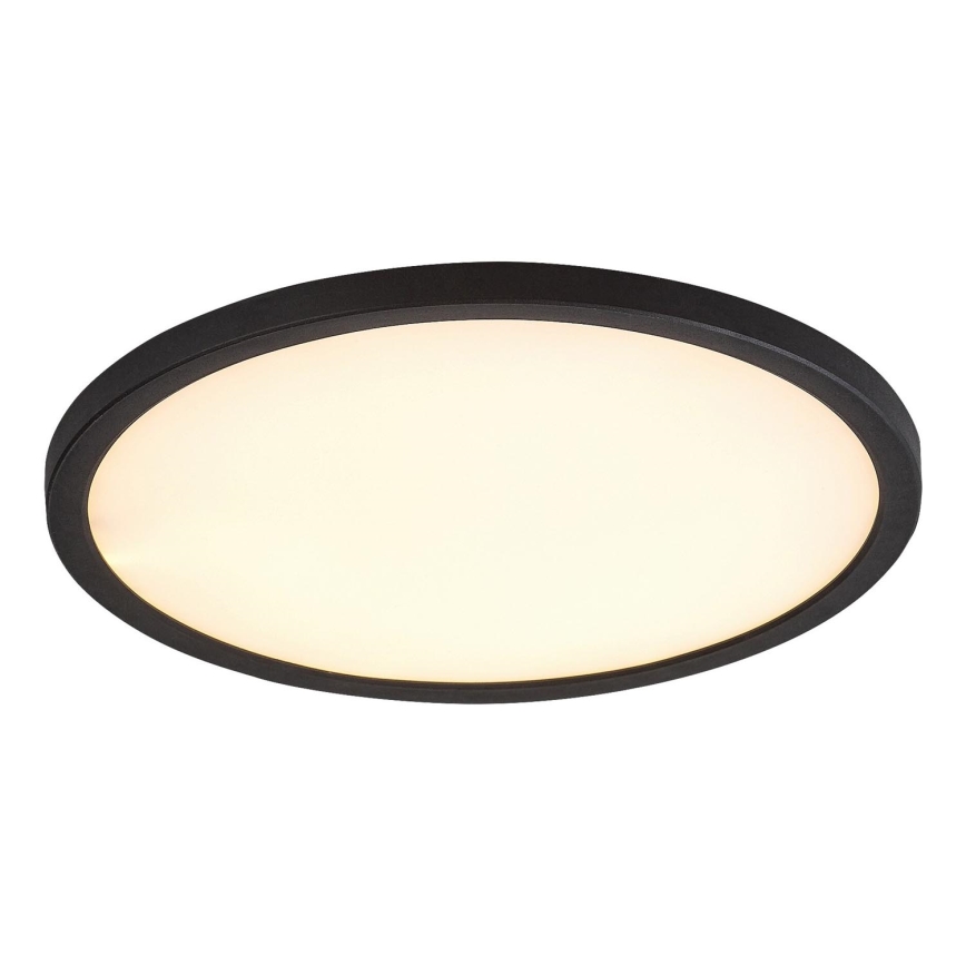 Rabalux - LED Плафониера LED/24W/230V 3000/4000/6000K Ø 29 cm черен