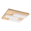 Rabalux - LED Плафониера LED/30W/230V 3000K дъб 40x40 см