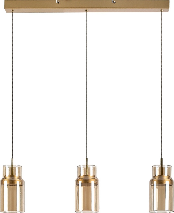 Rabalux - LED полилей на кабел LED/27W/230V 3000K златен