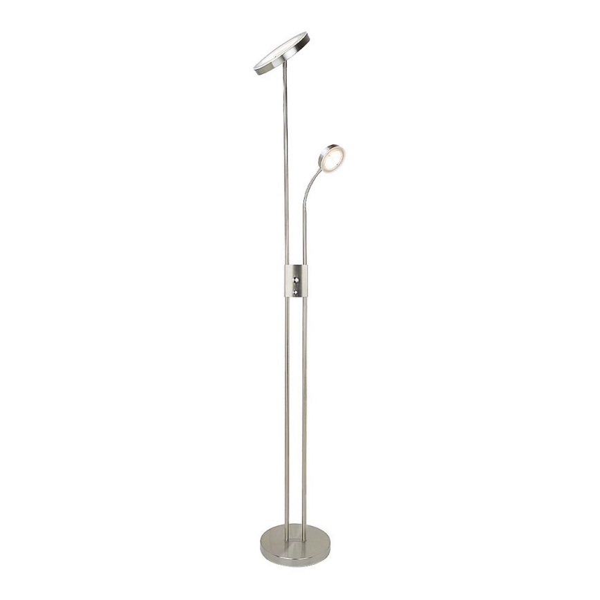 Rabalux - LED регулируема настолна лампа LED/18,5W/230V + LED/4,5W мат хром
