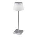 Rabalux - LED регулируема презареждаема настолна лампа LED/4W/3,7V 1800 mAh 3000-5000K IP44 сребриста