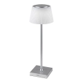 Rabalux - LED регулируема презареждаема настолна лампа LED/4W/3,7V 1800 mAh 3000-5000K IP44 сребриста