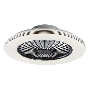 Rabalux - LED регулируемо таванно осветително тяло с вентилатор LED/48W/230V 3000-6500K + дистанционно управление