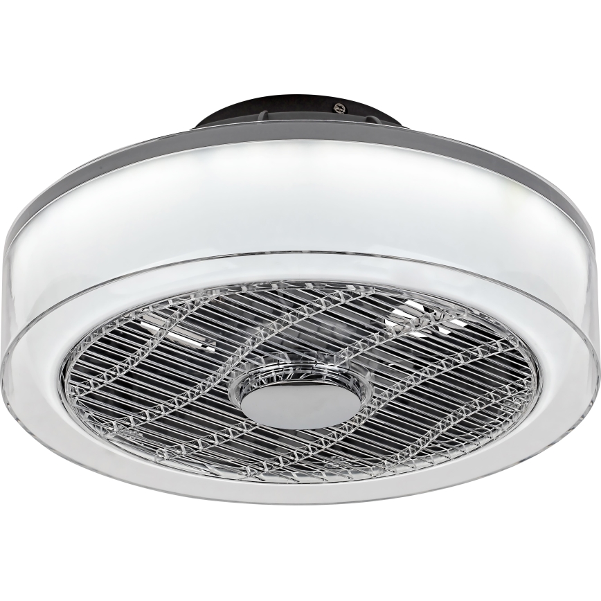 Rabalux - LED регулируемо таванно осветително тяло с вентилатор LED/30W/230V 3000-6000K + дистанционно управление