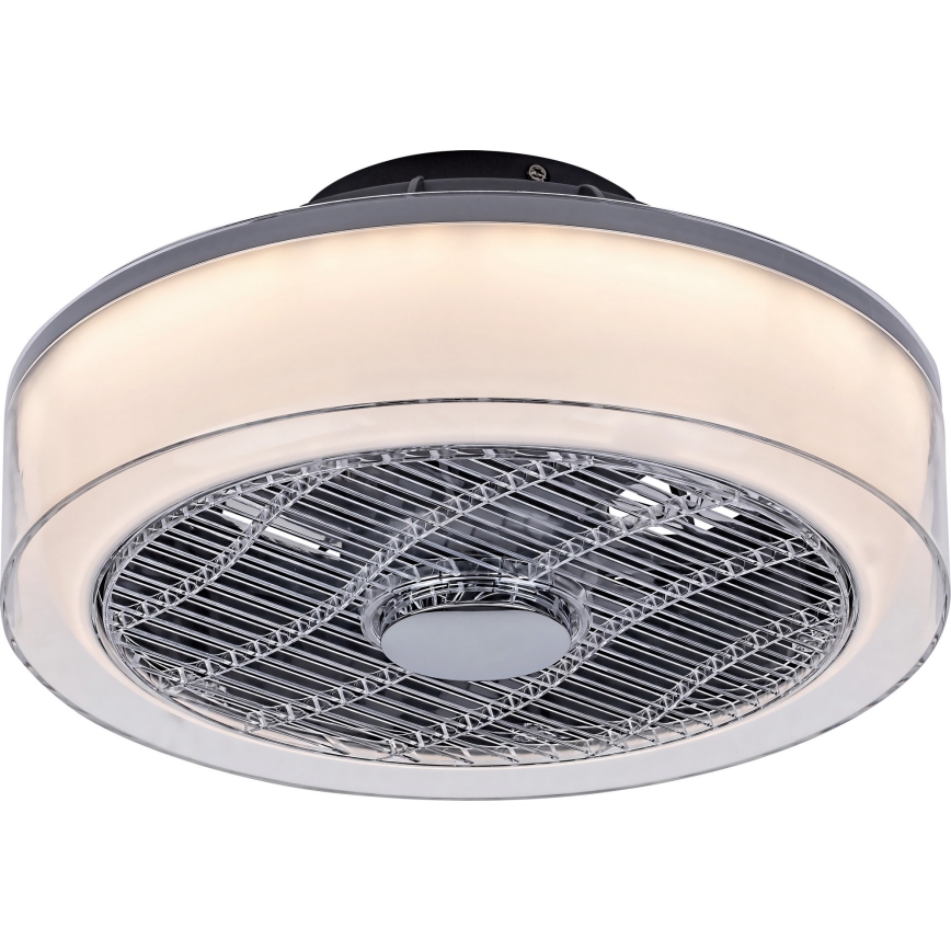 Rabalux - LED регулируемо таванно осветително тяло с вентилатор LED/30W/230V 3000-6000K + дистанционно управление
