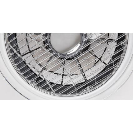 Rabalux - LED регулируемо таванно осветително тяло с вентилатор LED/30W/230V 3000-6000K + дистанционно управление