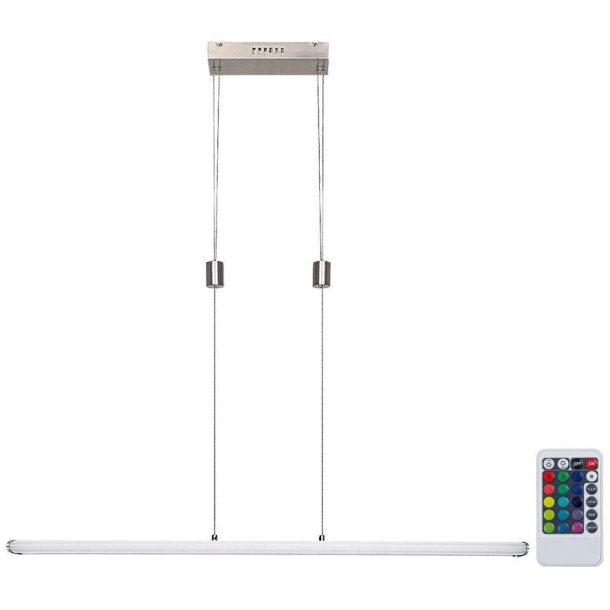 Rabalux - LED RGB Димируем пендел LED/24W/230V Wi-Fi Tuya + дистанционно управление