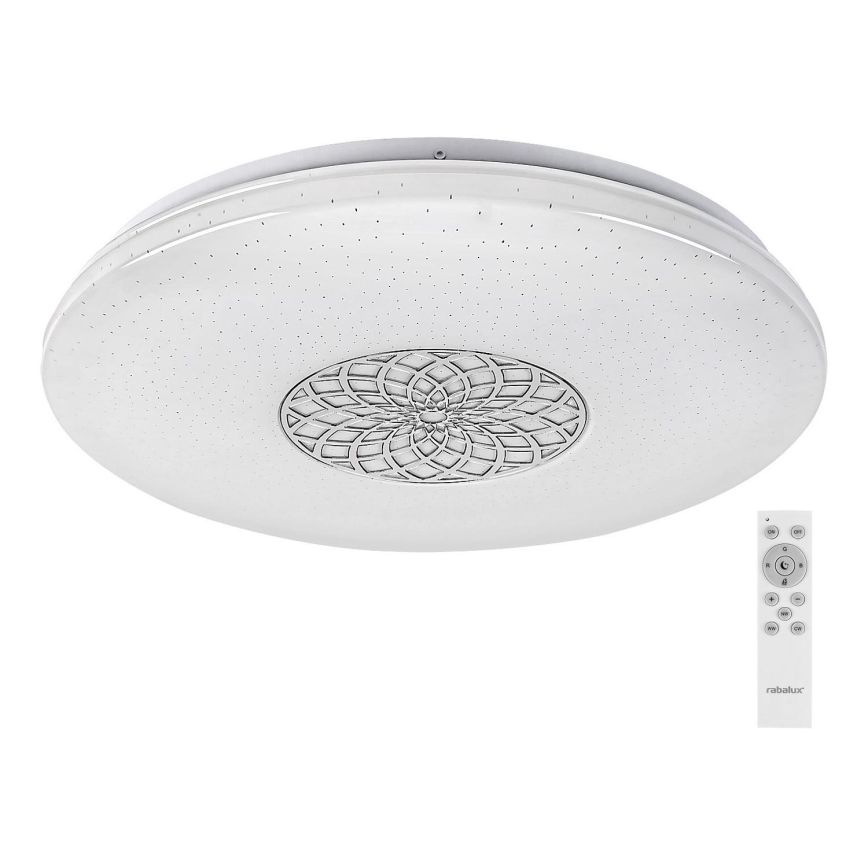 Rabalux - LED RGB Димируем плафон LED/24W/230V 3000-6500K Wi-Fi Tuya Ø 39,5 см + дистанционно управление