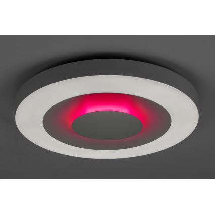 Rabalux - LED RGB Димируем плафон LED/40W/230V 3000-6000K + дистанционно управление