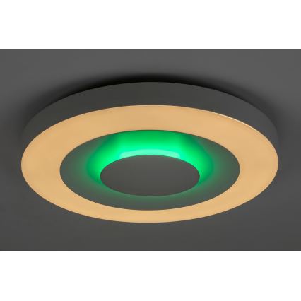 Rabalux - LED RGB Димируем плафон LED/40W/230V 3000-6000K + дистанционно управление