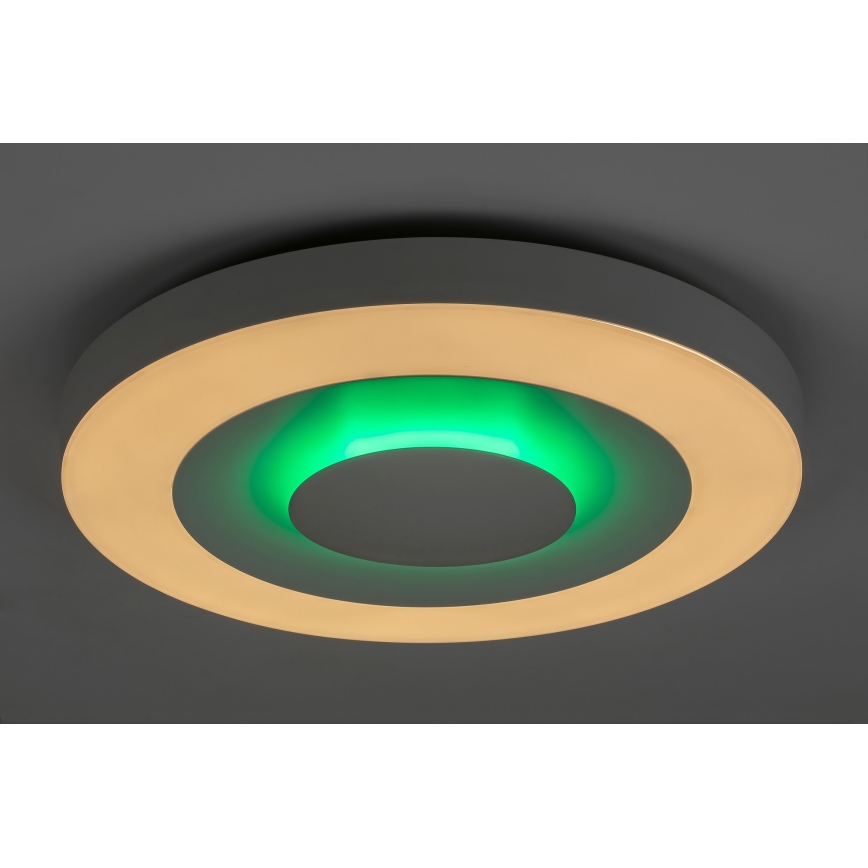 Rabalux - LED RGB Димируем плафон LED/40W/230V 3000-6000K + дистанционно управление