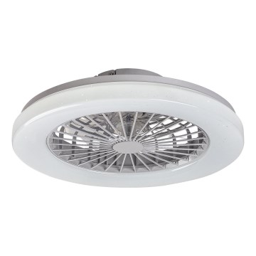 Rabalux - LED RGB Димируем плафон с вентилатор LED/48W/230V 3000-6500K + дистанционно управление