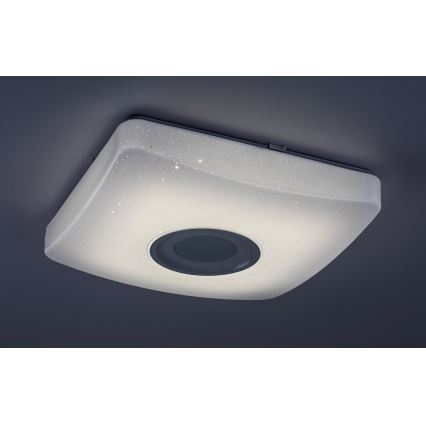 Rabalux - LED RGB Димируема лампа с високоговорител LED/18W/230V + дистанционно