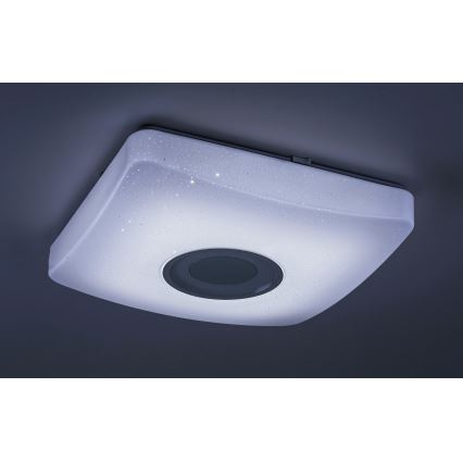Rabalux - LED RGB Димируема лампа с високоговорител LED/18W/230V + дистанционно