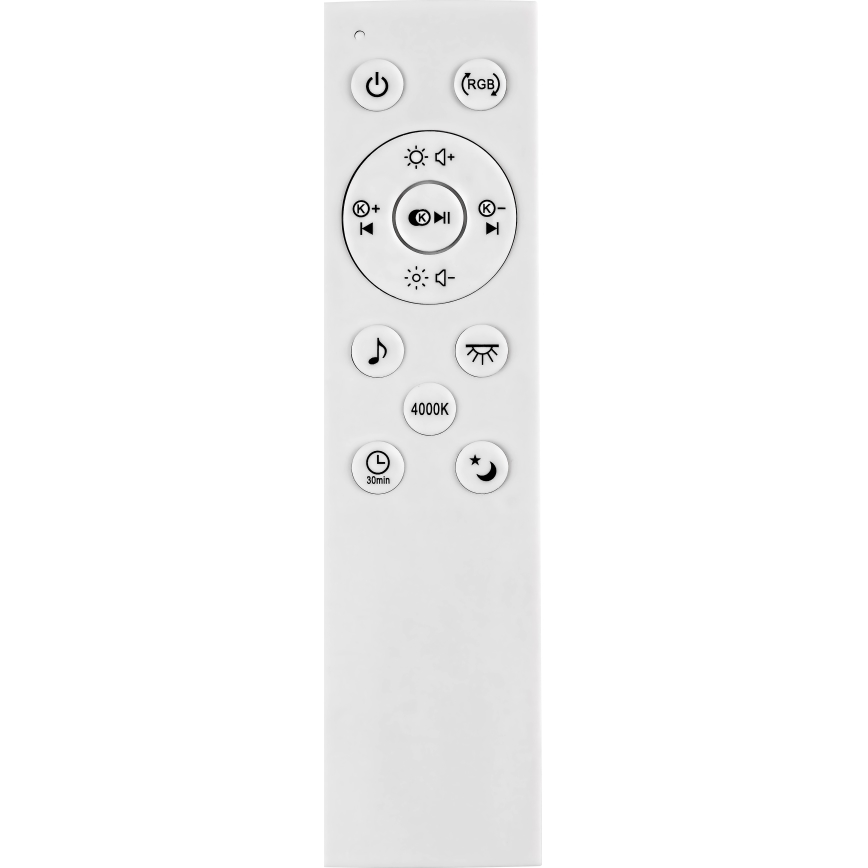 Rabalux - LED RGB Димируема лампа с високоговорител LED/18W/230V + дистанционно