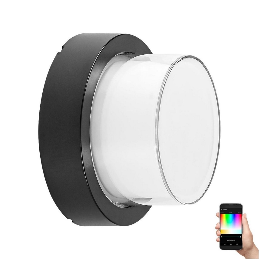 Rabalux - LED RGBW Димируем екстериорен аплик LED/10W/230V IP54 Wi-Fi Tuya